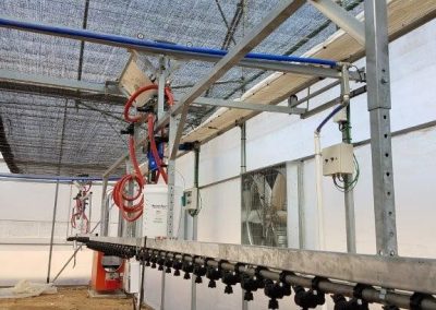 20170209 111434 - Double Rail Booms - Cherry Creek Systems - Greenhouse Automation Products